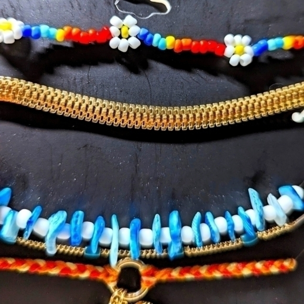 Five bracelets by Tanya Creations. NWT.